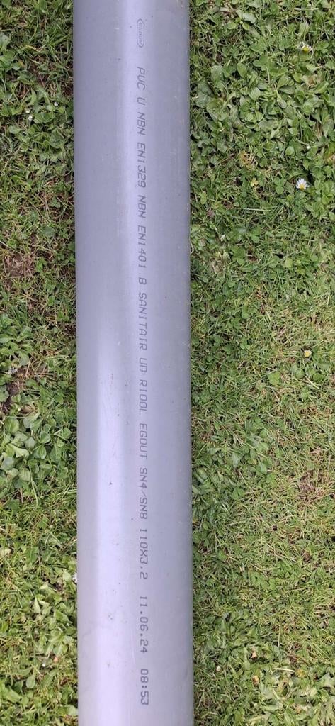 Tuyaux 110, Enlèvement