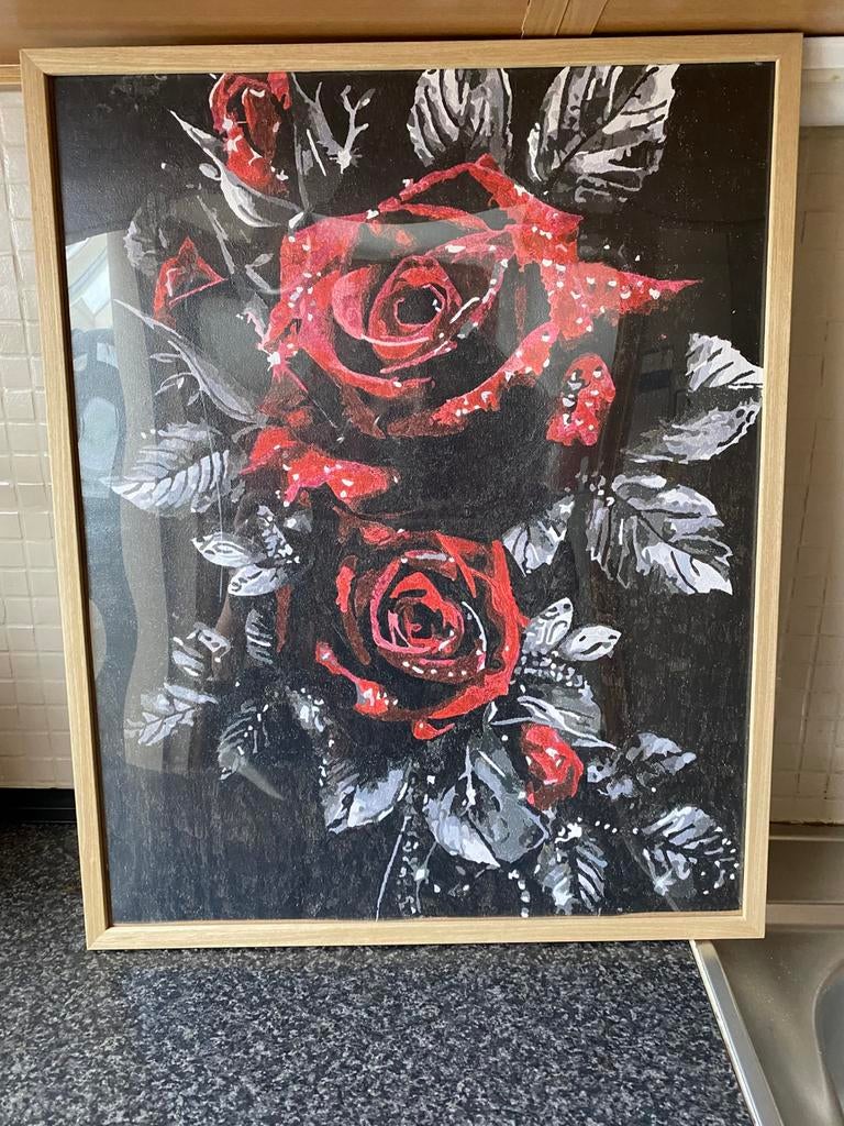 Rozen 50x40cm, Ophalen