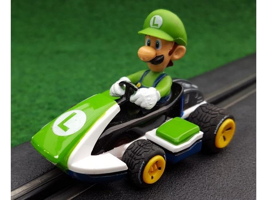 Carrera Go: Nintendo Mario Kart 8 - Luigi, Carrera, Ophalen of Verzenden, Elektrisch, Racebaan