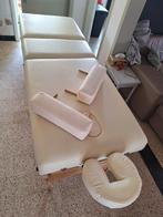 Massagetafel met onderdelen en massagedoeken, Ophalen, Massagetafel