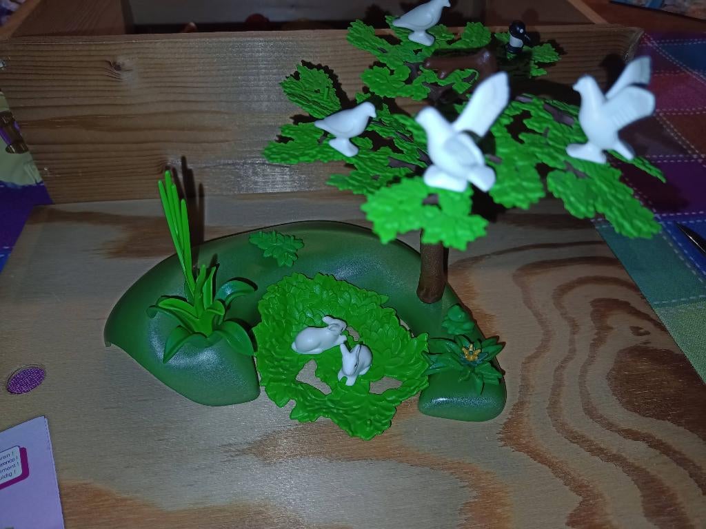 Playmobil 5478 Cheval Pégase et son poulain, Enlèvement, Utilisé, Playmobil en vrac