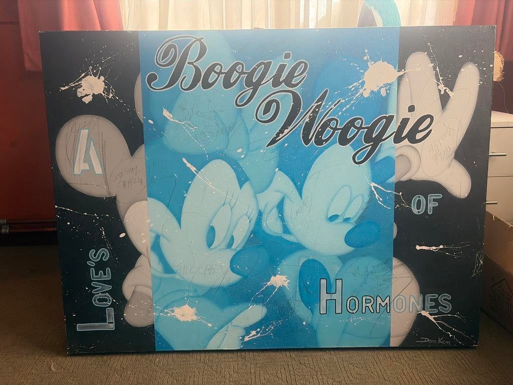 Boogie woogie van Don Ken, Antiek en Kunst, Kunst | Schilderijen | Modern, Ophalen