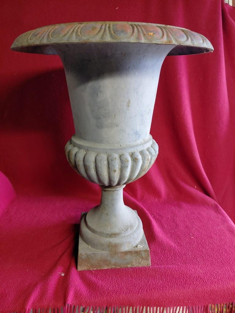 Gietijzeren tuinvaas (60 cm), Ophalen