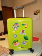 reiskoffer trolley handbagage  stickercase, Ophalen, 50 tot 60 cm, Hard kunststof, Nieuw