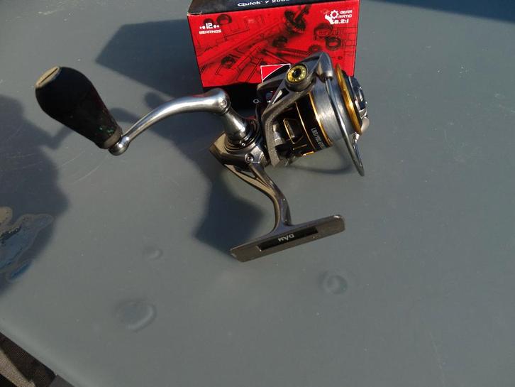 DAM Quick 7 2000 FD spinmolen met OVP, Watersport en Boten, Hengelsport | Algemeen, Zo goed als nieuw, Molen, Ophalen of Verzenden