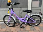 Puky 18 inch meisjesfiets - paars, Fietsen en Brommers, Ophalen, Gebruikt, 18 inch, Handrem