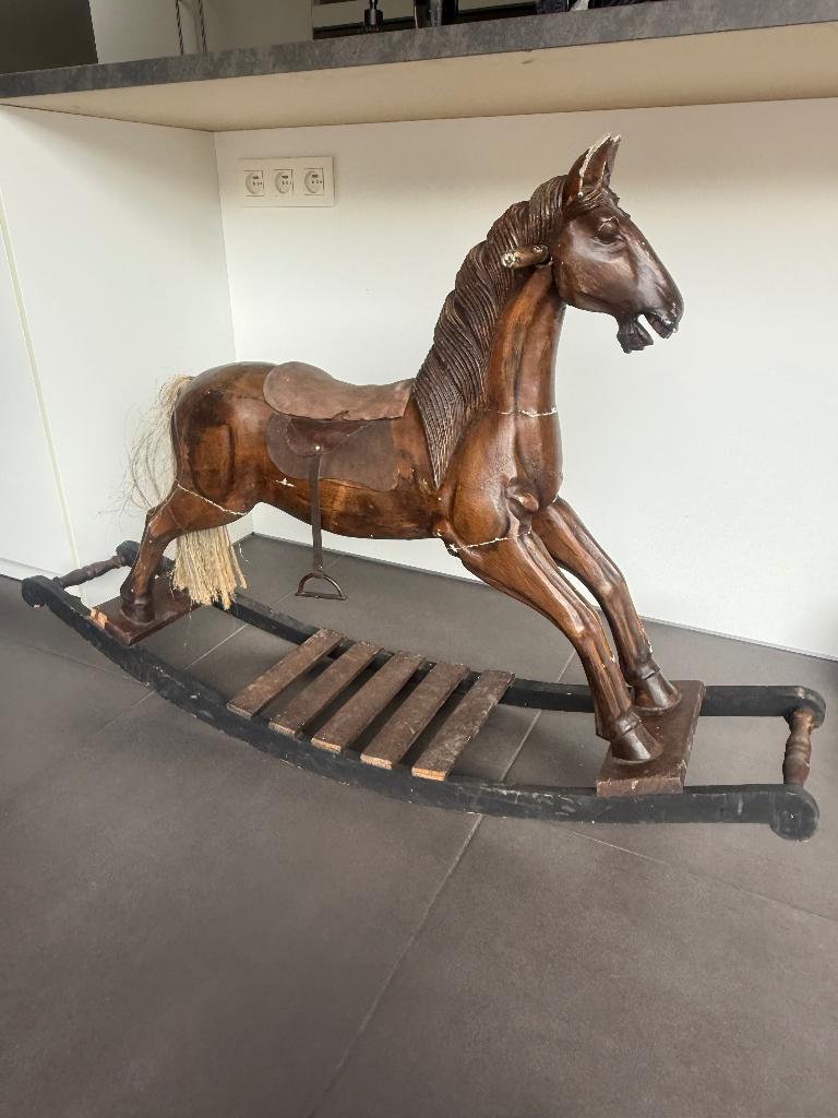 Schommelpaard, Antiek en Kunst, Antiek | Speelgoed, Ophalen