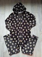 ★ M152 - Woody onesie velours thema beer, Kinderen en Baby's, Nacht- of Onderkleding, Ophalen of Verzenden, Zo goed als nieuw