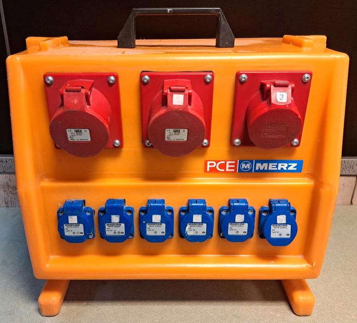 Werfkast PCE MERZ, Bricolage & Construction, Électricité & Câbles, Comme neuf, Autres types, Enlèvement