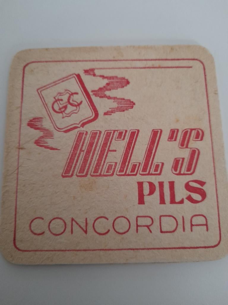 Bierviltje hell's concordia, Ophalen of Verzenden