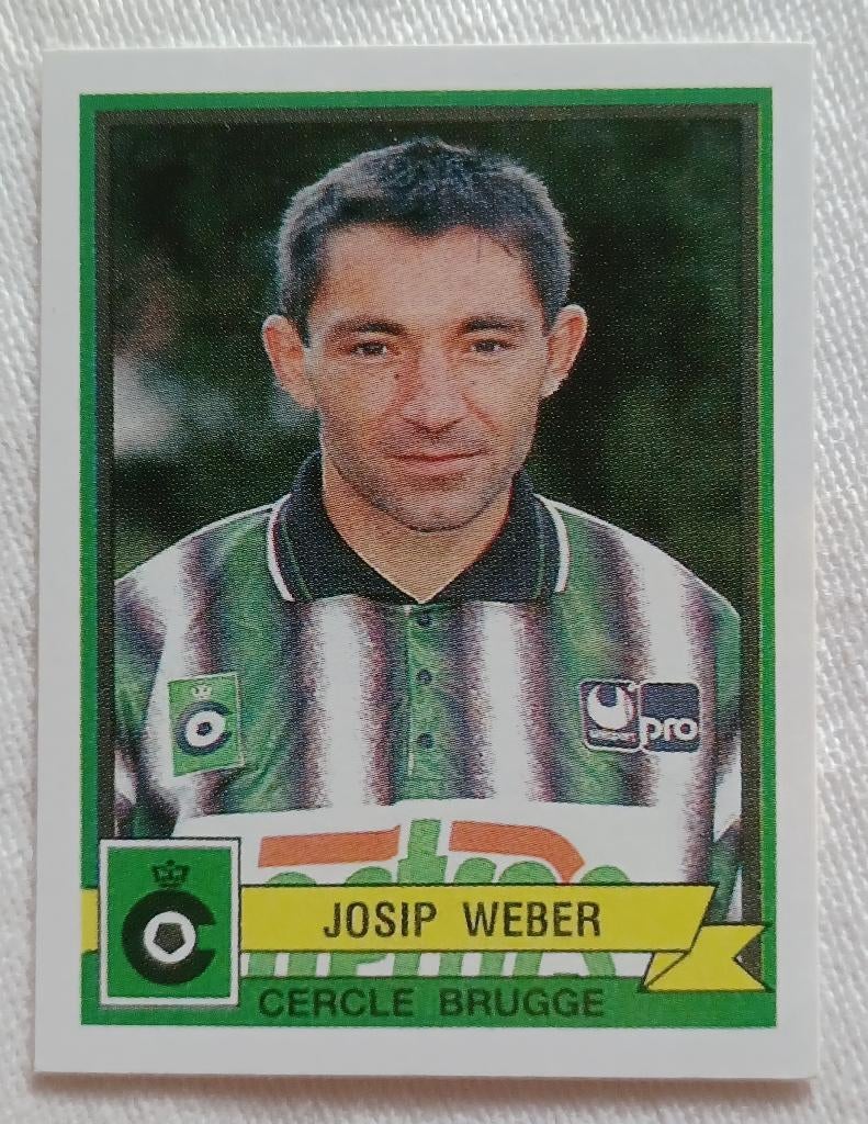 Sticker Josip Weber - Pro League 2019-2020, Ophalen of Verzenden, Zo goed als nieuw, Sticker