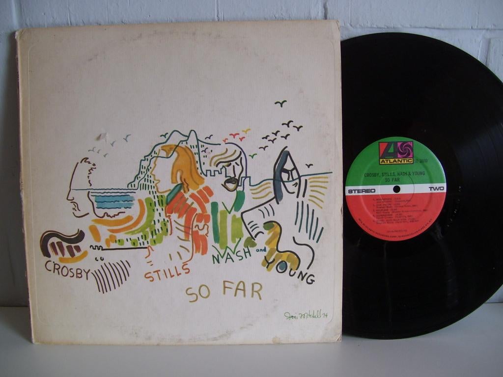 CROSBY , STILLS , NASH & YOUNG  so far, CD & DVD, Vinyles | Rock, 12 pouces, Pressage original, Enlèvement ou Envoi, 1970 - 1979