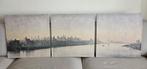 Toile en trois parties — Décoration murale moderne New York, Maison & Meubles, Enlèvement ou Envoi, Utilisé