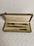 Antieke schrijfset, Antiek en Kunst, Ophalen of Verzenden, Zilver