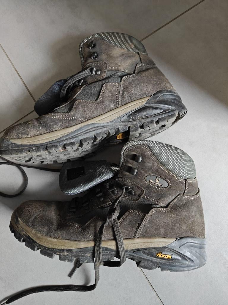 Bergschoenen - maat 45, Kleding | Heren, Schoenen, Ophalen, Bruin, Wandelschoenen, Gedragen