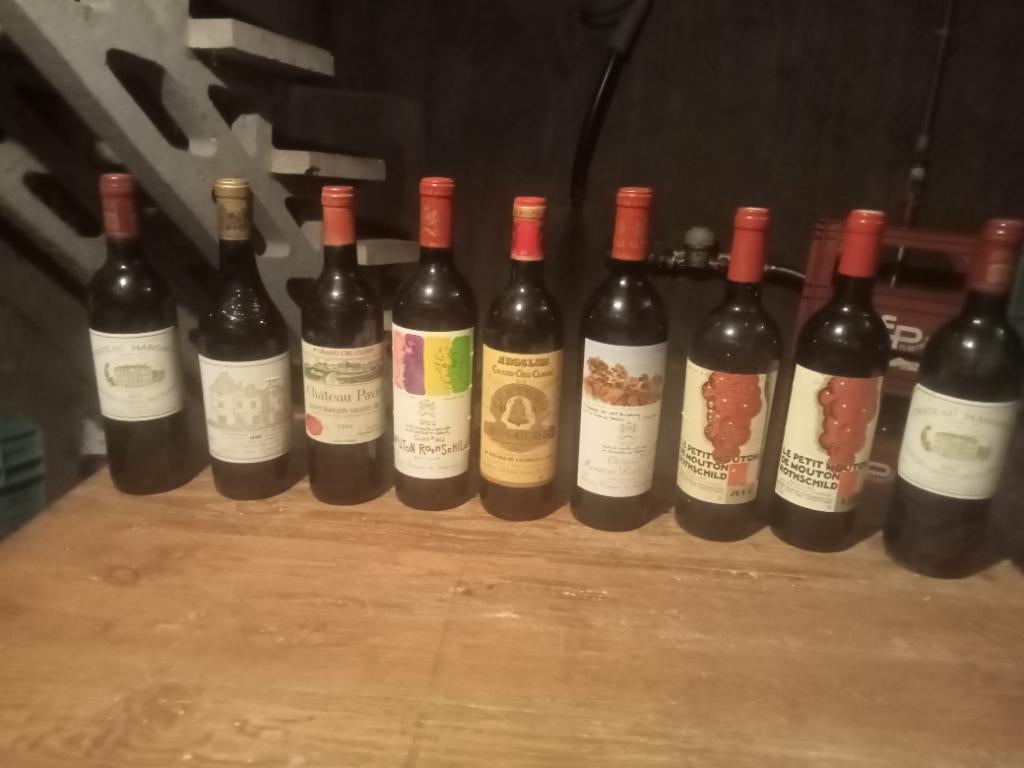 Grands vins, Collections, Enlèvement ou Envoi, Pleine