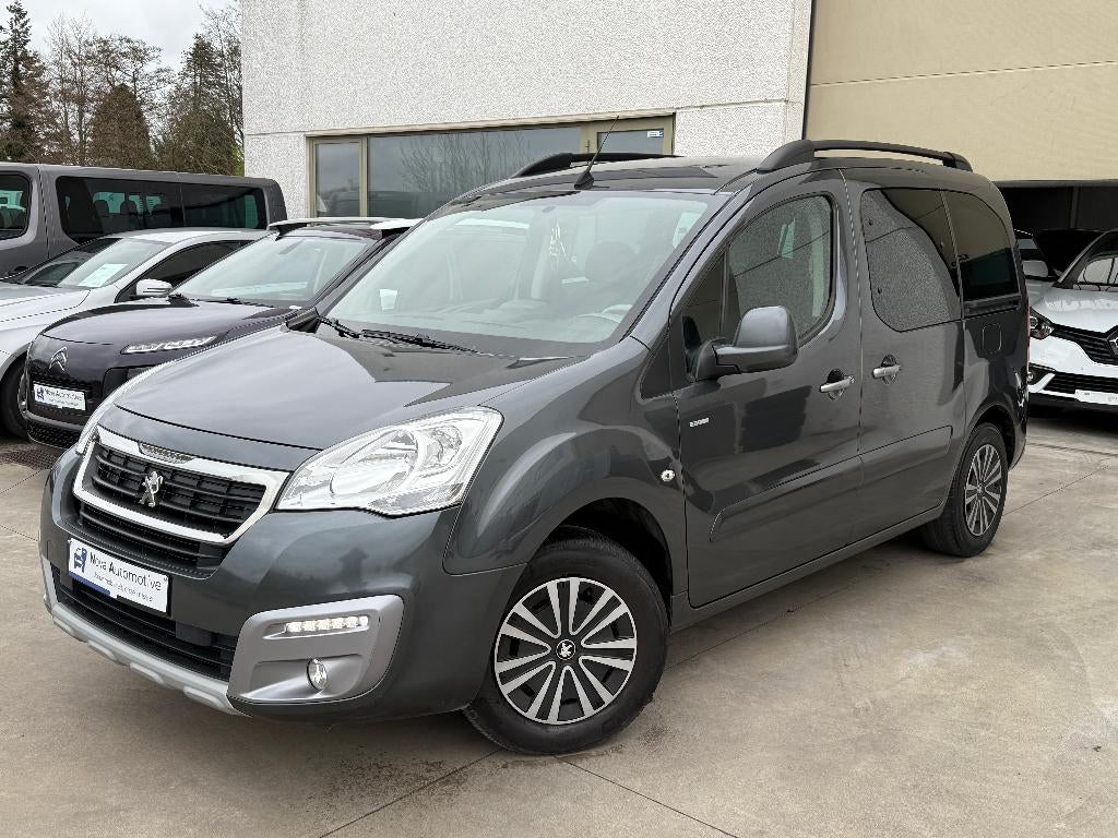Peugeot Partner style, 2018, Navi, Airco, Parksens + 12M Gar, Auto's, Peugeot, Bedrijf, Te koop, Partner, ABS, Benzine, Euro 6