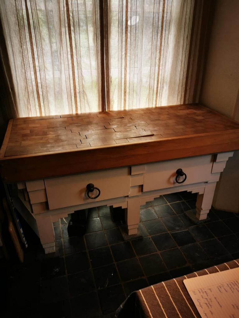 Houten kapblok, Enlèvement