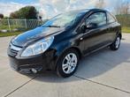Opel Corsa 1.2i 2008 Airco Gekeurd v Verk + Garantie, Auto's, Zwart, Electronic Stability Program (ESP), 1229 cc, Zwart