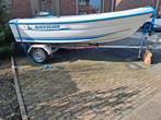 Quicksilver 410 fish console/ visboot, Ophalen, 10 tot 30 pk, Gebruikt, 3 tot 6 meter