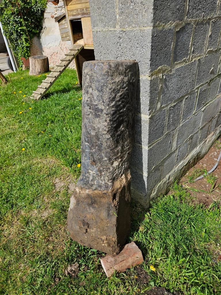 Oud hardstenen wiel, Ophalen