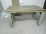 Eettafel, Huis en Inrichting, Tafels | Eettafels, Ophalen, Gebruikt, Eikenhout, 50 tot 100 cm