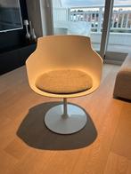 MDF ITALIA FLOW SLIM ARMCHAIR stoelen, Huis en Inrichting, Stoelen, Ophalen, Zo goed als nieuw, Wit