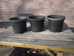 bloempotten  4 liter 21 cm, Tuin en Terras, Ophalen, Kunststof, Rond, Zo goed als nieuw