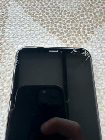 Iphone XR 64gb Wit - scherm beschadigd beschikbaar voor biedingen