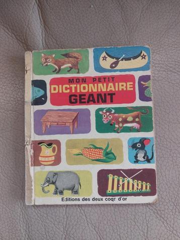 Livre Mon petit dictionnaire geant beschikbaar voor biedingen