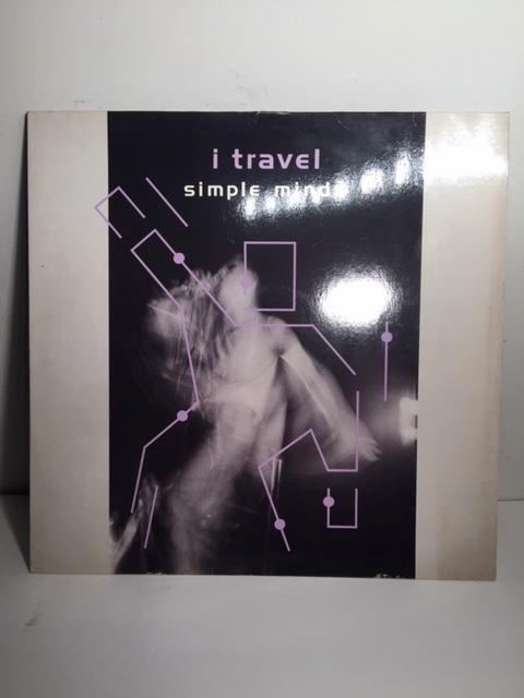 LP - Simple Minds - I Travel ( Maxi - Single ), Cd's en Dvd's, Vinyl | Rock, Zo goed als nieuw, Poprock, 12 inch, Ophalen of Verzenden