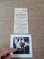 Bp + krantenknipsel: Smid van Horebeke + oudstrijder 40-45, Verzamelen, Ophalen of Verzenden