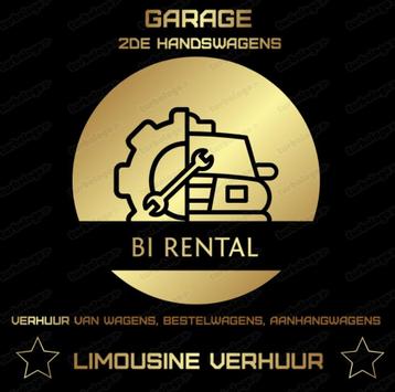 Bi Rental Verhuur & Verkoop 2de handswagens + Garage beschikbaar voor biedingen