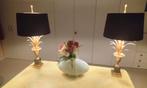 2 LAMPES PALMIER ANANAS STYLE HOLLYWOOD VINTAGE  BOULANGER ?, Enlèvement ou Envoi, Utilisé, HOLLYWOOD