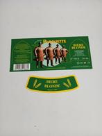 1etiquette br de silly PLOQUETTE BLONDE, Enlèvement ou Envoi