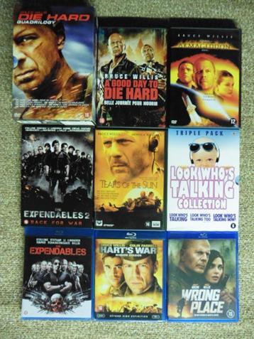Bruce Willis Colllectie (42 Dvd /3 Blu-Ray/1 Cd) beschikbaar voor biedingen