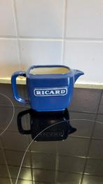 Petit pichet / carafe Ricard bleu15 cl en céramique, Enlèvement ou Envoi