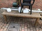 Tuin tafel, Tuin en Terras, Tuintafels, Ophalen, Gebruikt, Rechthoekig, Hout