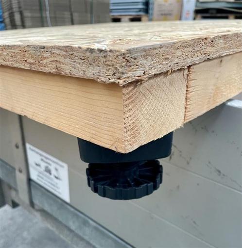 Houten vloerdelen met regelbare poten, Doe-het-zelf en Bouw, Hout en Planken, Zo goed als nieuw, Overige typen, Grenen, Minder dan 200 cm