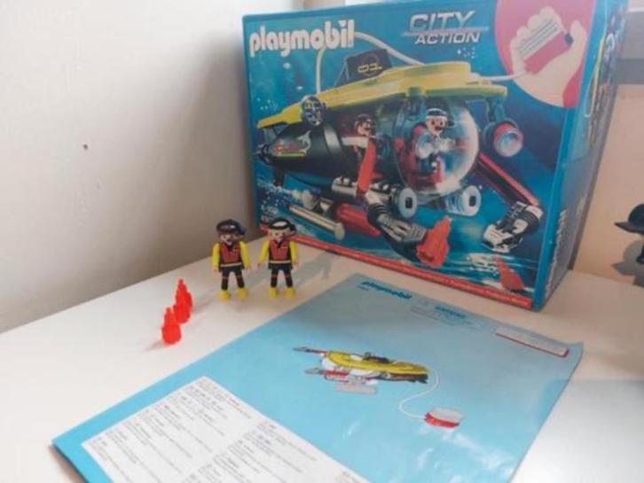 Playmobil 4909 Duikboot Expeditie met onderwatermotor, Kinderen en Baby's, Speelgoed | Playmobil, Gebruikt, Complete set, Ophalen of Verzenden