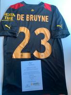 Gesigneerd Kevin De Bruyne shirt met coa, Sport en Fitness, Voetbal, Ophalen of Verzenden, Zo goed als nieuw, Shirt