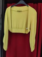 Bolero dames, Jaune, Porté, Taille 42/44 (L), Enlèvement