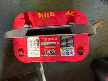 Batterie 12V optima 50Ah 815A de démarrage, Enlèvement, Utilisé