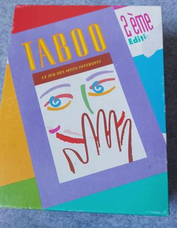 Taboo - Le jeu des mots interdits - 2ième Edition, Enlèvement, Utilisé, MB