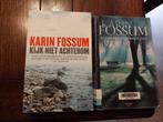 2 boeken van Karin Fossum, Ophalen, Zo goed als nieuw, Karin Fossum