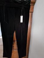 Fluwelen Broek Caroll   (NIEUW !), Zwart, Maat 42/44 (L), Nieuw, Ophalen of Verzenden