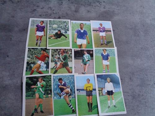 Tirages de football de 1971/1972, édition Vanderhout 12x, Hobby & Loisirs créatifs, Autocollants & Images, Envoi