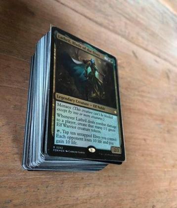 Magic the gathering deck green black elves lathril beschikbaar voor biedingen