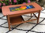 Vintage Scandinavische salontafel uit de jaren 60, Huis en Inrichting, Tafels | Salontafels, Teakhout