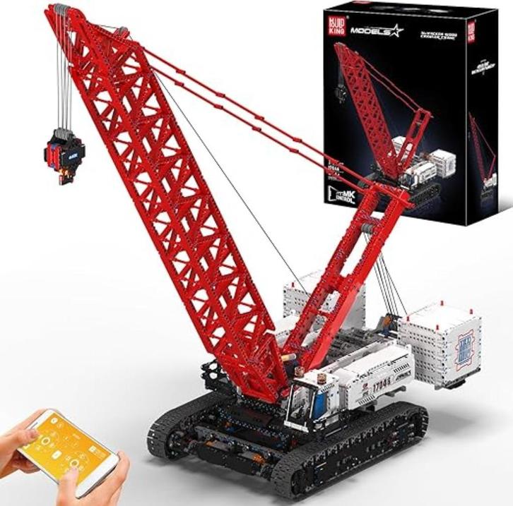 Mould King | 4494 onderdelen | bouwset | kraan, Hobby en Vrije tijd, Modelbouw | Auto's en Voertuigen, Nieuw, Overige typen, Verzenden